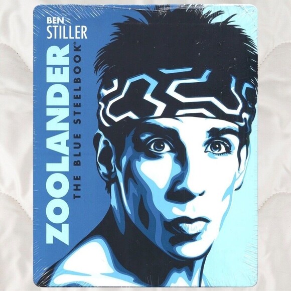 Zoolander The Blue Steelbook Blu-Ray Ben Stiller, Wilson, Ferrell NEW SEALED - Picture 1 of 2